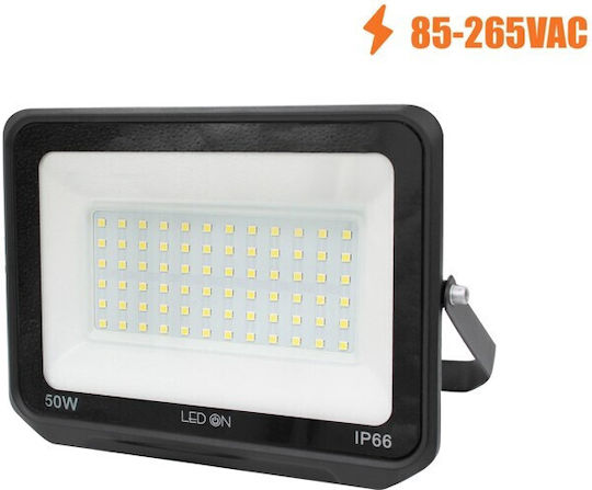 Waterproof LED Flood Light 50W Cold White 6500K IP66