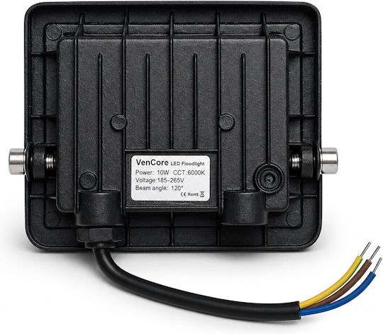 VenCore Proiector LED Etanș 10W Alb Natural 4500K IP66