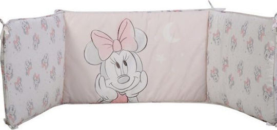 Nef-Nef Homeware Minnie's Dreams Bettumrandungen Klassisch Innerhalb Rosa 40x187cm