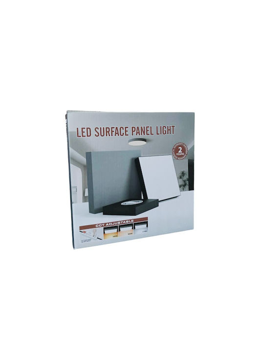 Ceiling Light 23cm White with Integrated LED