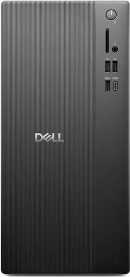 Dell Pro Tower Essential Настолен компютър (i5-14400/16GB DDR5/512GB SSD/W10 Pro) с Клавиатура (BG)