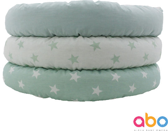 abo Crib Bumpers Classic Inside Green 30x200cm abo Crib Bumpers Classic Inside Green 30x200cm