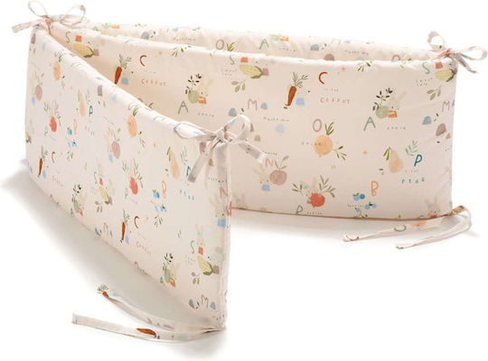 La Millou ABC Fruits Πάντα Κλασική Εσωτερική Beige/Pink 25x210cm