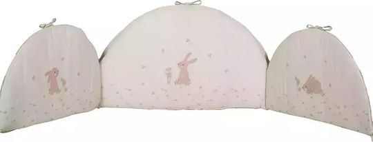 Nef-Nef Homeware Country Bunny Paturi Clasică pentru Grilajul Pătuțului Ecru 40cm Nef-Nef Homeware Country Bunny Paturi Clasică pentru Grilajul Pătuțului Ecru 40cm