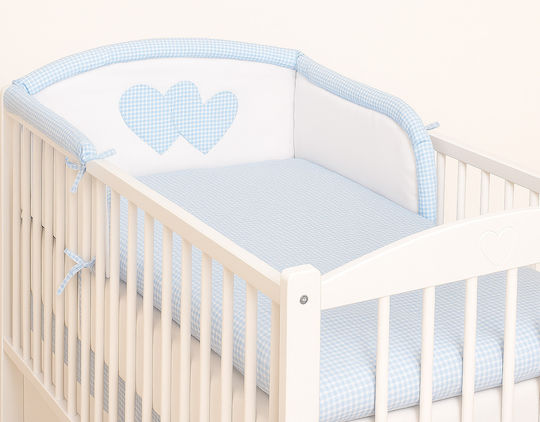 Bobono Πάντα Κλασική Εσωτερική Blue Heart Checkered Bobono Πάντα Κλασική Εσωτερική Blue Heart Checkered