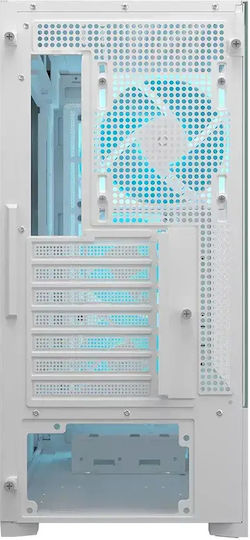 Cougar RGB геймърски Midi Tower компютърна кутия бяла