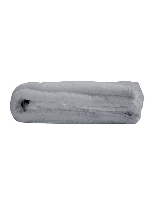Nef-Nef Homeware Blanket Nursery Swaddling Blankets Hug Fleece Gray 80x110cm