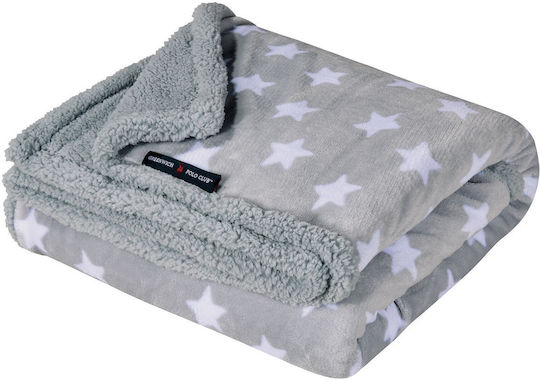 Das Home Decke Kinderbett 8825 Vlies Gray 110x150cm