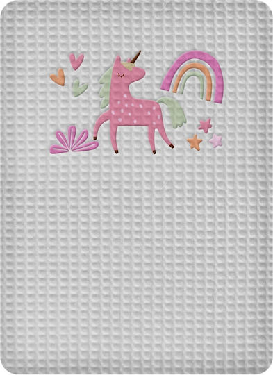 Adam Home Pătură Pătuț Unicorn 110x140 cm Adam Home Pătură Pătuț Unicorn 110x140 cm