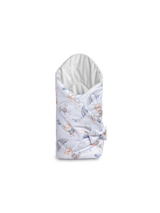 Sensillo Blanket Nursery Swaddling Blankets Cotton Gray 75x75cm