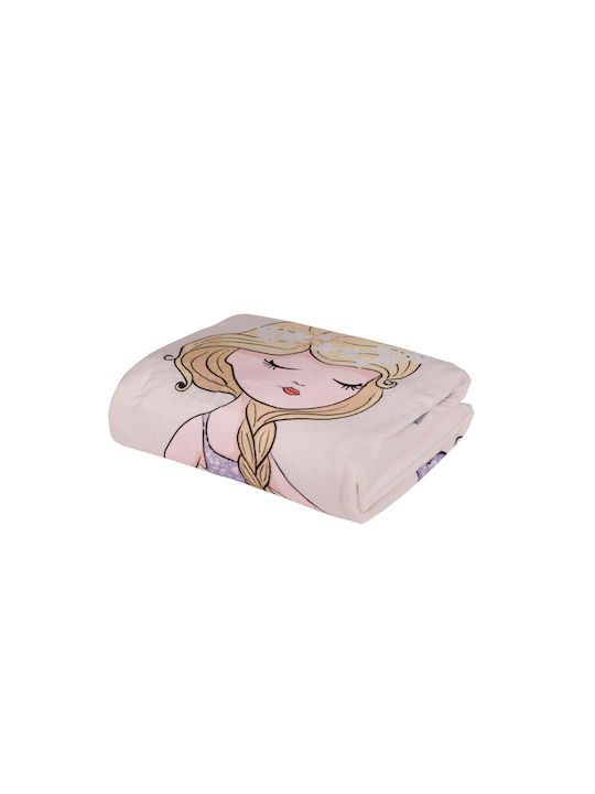 Das Home Blanket Nursery Swaddling Blankets Ballet Love Fleece Lilac Lilac, Pink 80x110cm
