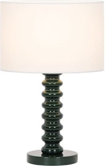 Viokef Viridi Fabric Table Lamp for E27 Fitting
