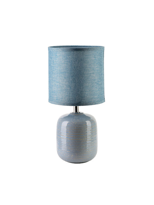 Lampa Tischlampen mit Blauem Hut und Basis