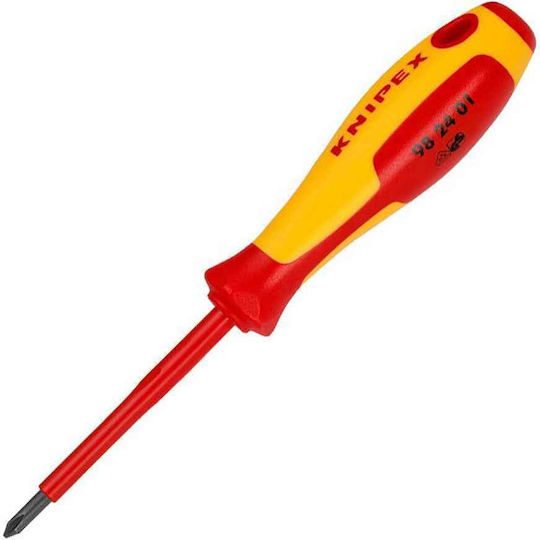 Knipex Electrician VDE 1000V Screwdriver Cross Size PH1x80mm