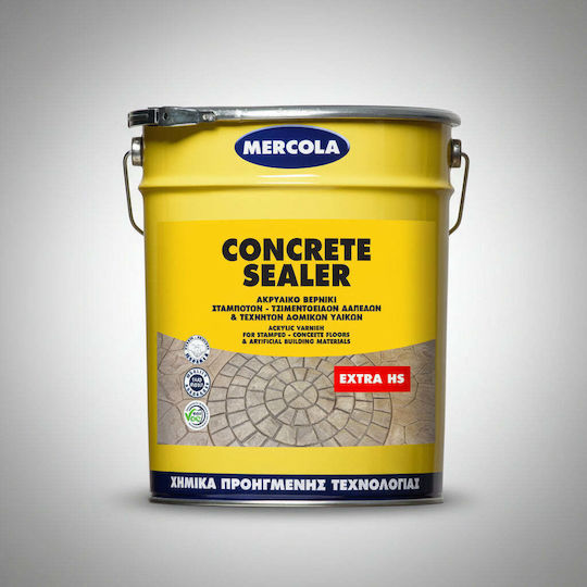 Mercola Concrete Sealer Βερνίκι Εμποτισμού Διαλύτου Άχρωμο 1lt