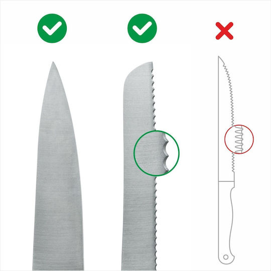 AnySharp Klassischer Lila Messerschärfer Sonnenblumen
