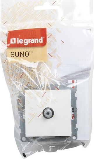 Legrand TV- und Satellitenbuchse Terminal in Weiß Farbe 721163
