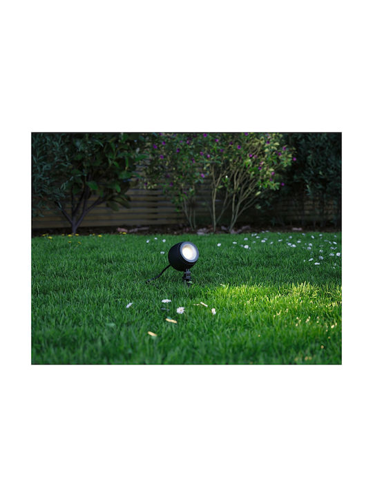 Paulmann Outdoor Floor Lamp Projector 7.2W with Warm White Light IP65 Gray