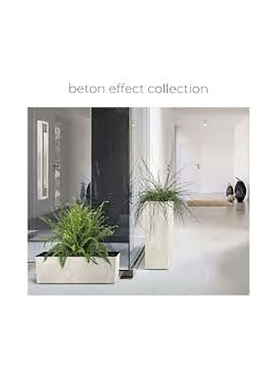 Iliadis Case Pot Concrete 39.5x18.5x19.5cm.