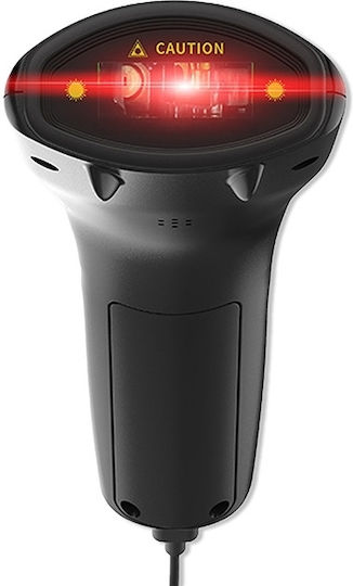 Qoltec Scanner Portabil cu Capabilitate de Citire 1D Barcodes