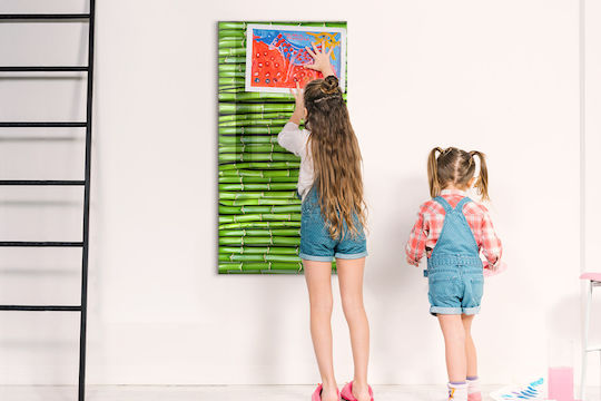 Magnetic Wall Board Bamboo One Magnet 60x120