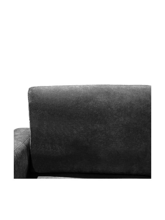 Corner Couch with Right Corner Anthracite 248x173x89cm