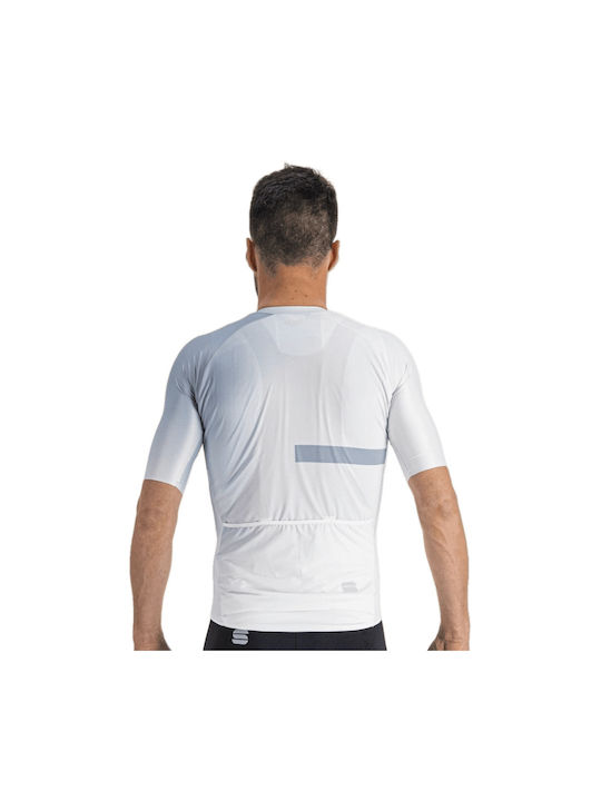 Sportful Tricou De Ciclism Cu Mâneci Scurte Pentru Bărbați Gri