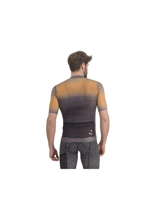 Sportful Supergiara Tricou De Ciclism Pentru Bărbați Cu Mâneci Scurte Maro