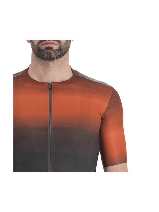 Sportful Supergiara Tricou De Ciclism Pentru Bărbați Cu Mâneci Scurte Negru