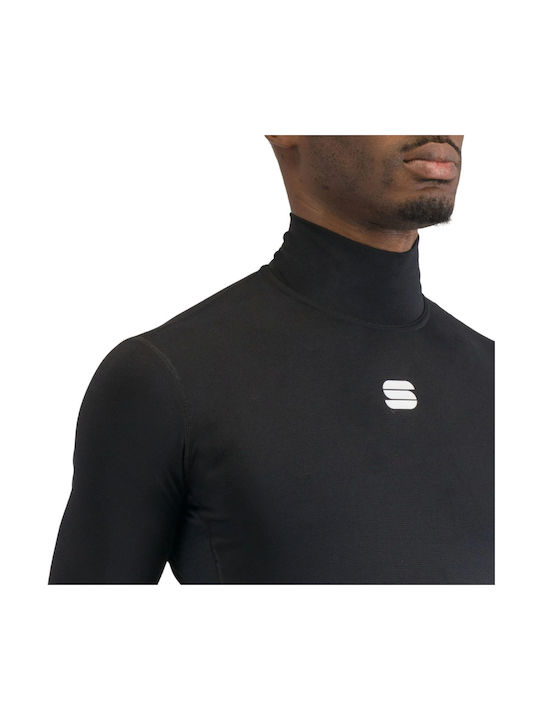 Sportful Herren Lange Ärmel Fahrradtrikot Schwarz