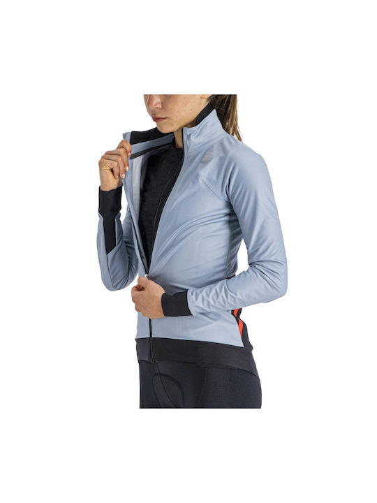 Sportful Tricou De Ciclism Mânecă Lungă Pentru Femei Albastru
