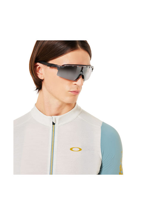 Oakley Tricou De Ciclism Pentru Bărbați Cu Mâneci Scurte Bej