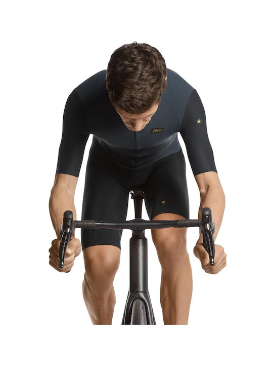 Assos Tricou De Ciclism Pentru Bărbați Cu Mâneci Scurte Albastru