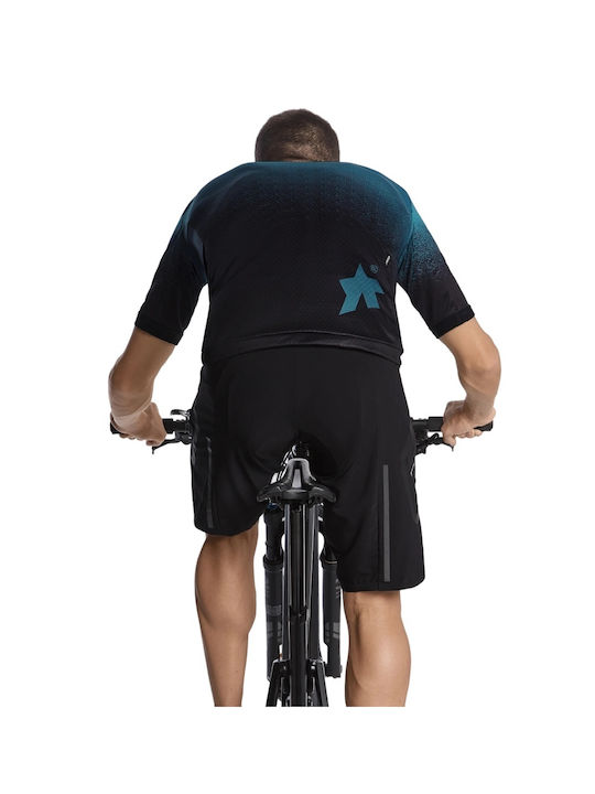 Assos Tricou De Ciclism Pentru Bărbați Cu Mâneci Scurte Mountain Road Negru