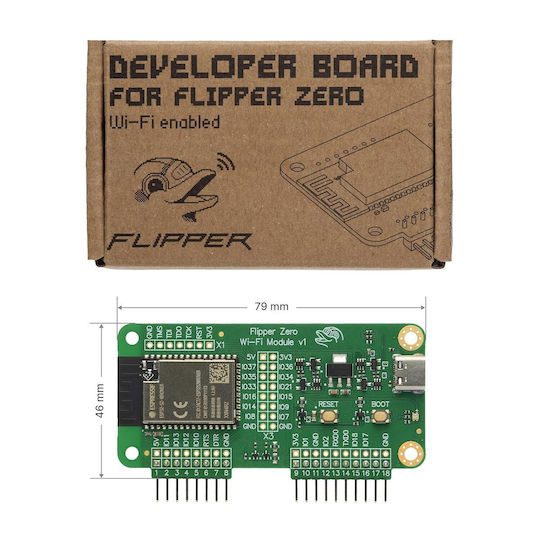 Placă de Dezvoltare Wifi Devboard Flipper Zero Esp32-s2 Usb-c Gpio Modul Wireless Dev Board Cu Antenă Wifi Integrată Debugging Firmware Compatibil Flipper Zero