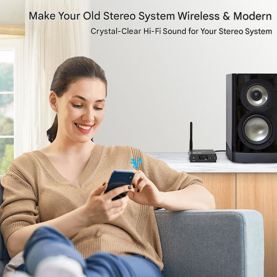 Hifi Receptor 1mii Ds220 Bluetooth 5.3 Es9018k2m Dac – Ldac Aptx Hd Aptx Ll Afișaj Oled Mod Eq Hi-Res Stereo Audio Adaptor Amplificator Difuzoare Tv Rca Optic Usb Wireless Sunet Audiophile