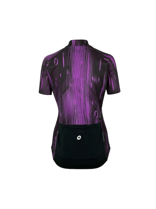 Assos Tricou De Ciclism Pentru Femei Cu Mâneci Scurte Negru