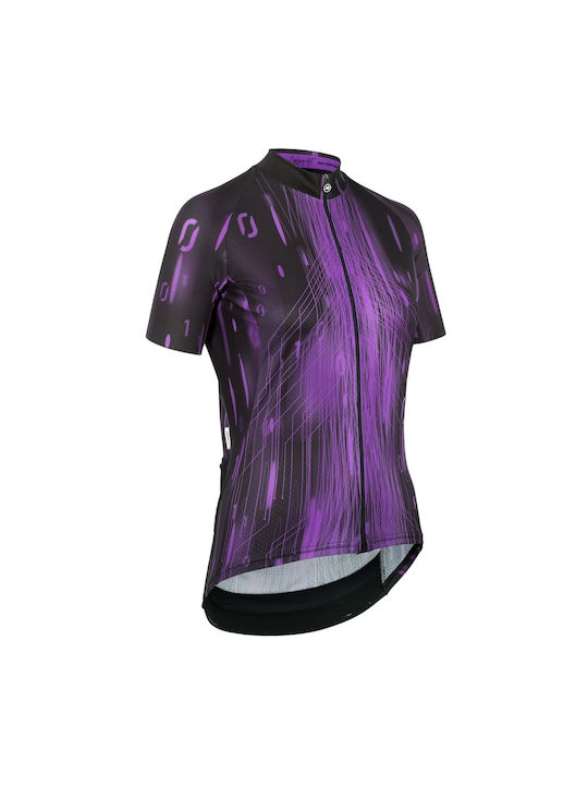 Assos Tricou De Ciclism Pentru Femei Cu Mâneci Scurte Negru