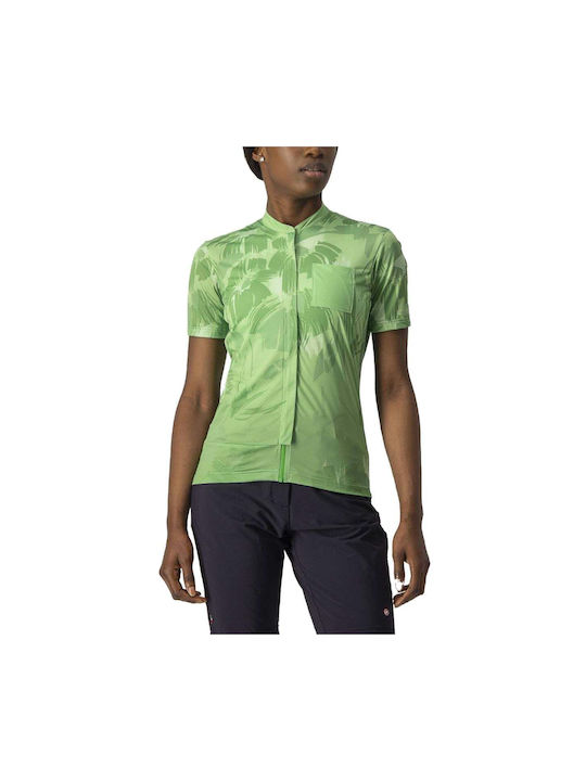 Castelli Castelli Women's Short Sleeves Cycling Jersey Green