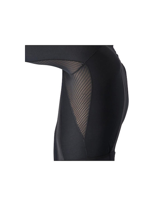 Castelli Tricou De Ciclism Pentru Bărbați Mânecă Lungă Negru