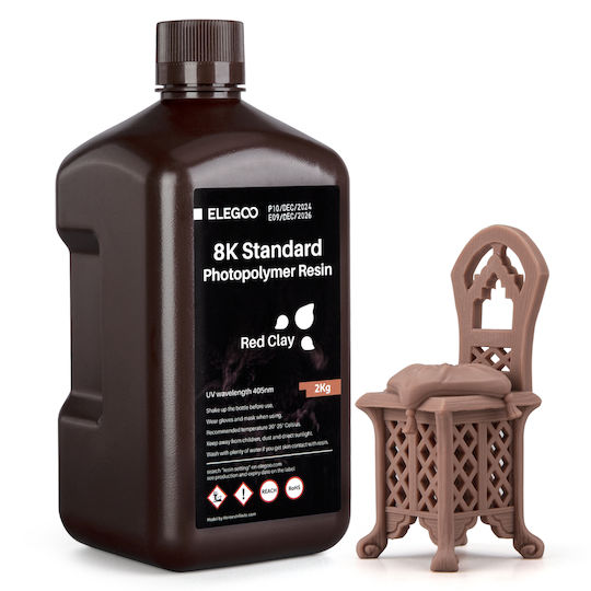 Elegoo Resin για 3D Printer Κόκκινο 1kg