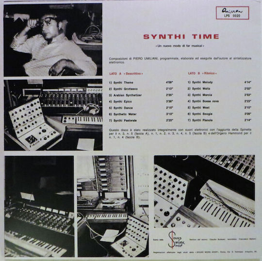 Piero Umiliani Synthi Time Vinyl Cd