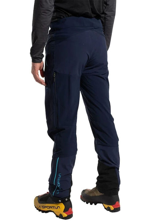 La Sportiva Pantaloni Lung De Drumeție Pentru Bărbați Albastru