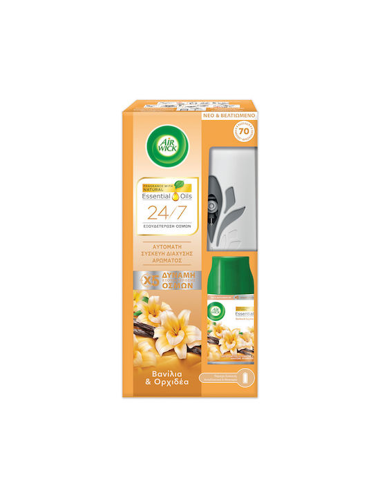 Airwick Συσκευή Ψεκασμού με Άρωμα Vanilla Orchid 250ml