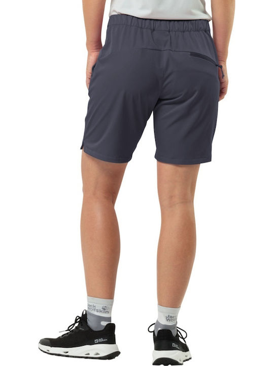 Jack Wolfskin Pantaloni Lungi De Drumeție Pentru Femei Gri