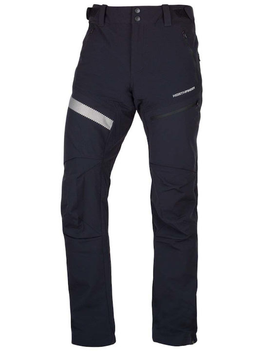 Northfinder Pantaloni lungi de drumeție pentru bărbați Negri