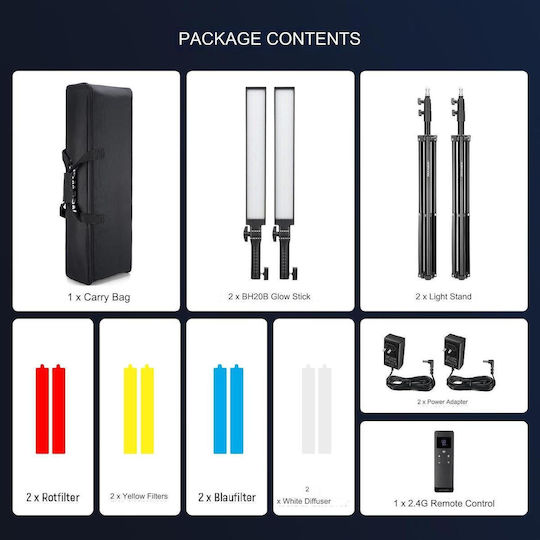 Neewer Kit de iluminare 21W