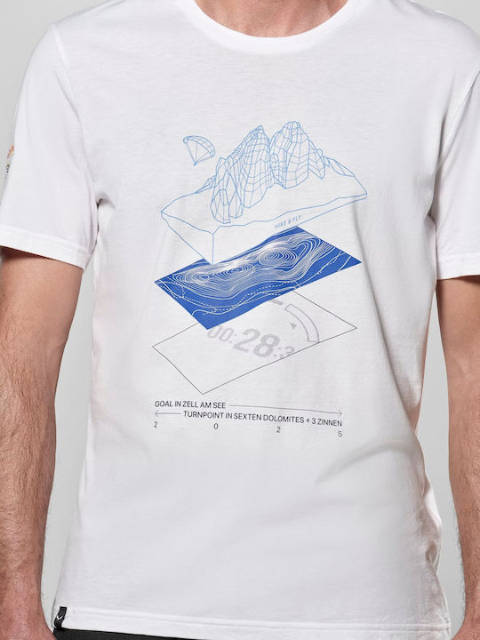 Xalps Tricou sport Alb