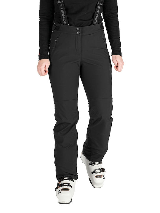 Northfinder 108426-269-101 Damen Ski- und Snowboardhose Soft Shell Schwarz