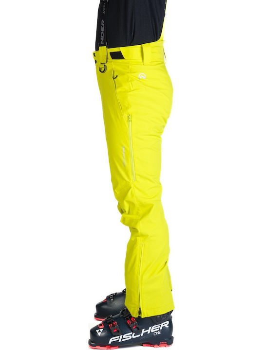 Northfinder 108022-337-102 Pantaloni de Schi și Snowboard Pentru Bărbați Verzi